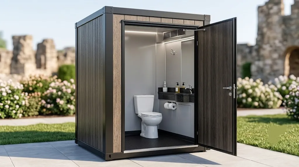 Deluxe Flushable Porta Potty in Providence